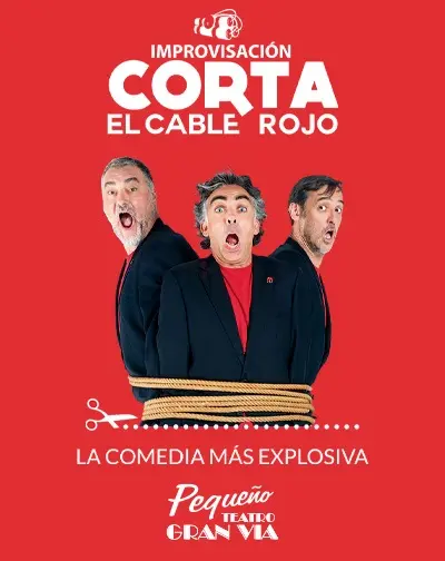 Un verano lleno de teatro y musicales: 7 espectáculos que destacan por su éxito 4 Corta El Cable Rojo. Entradas El Corte Inglés