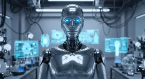 Desarrollo de un robot en un laboratorio | Foto de 123RF/ayala127