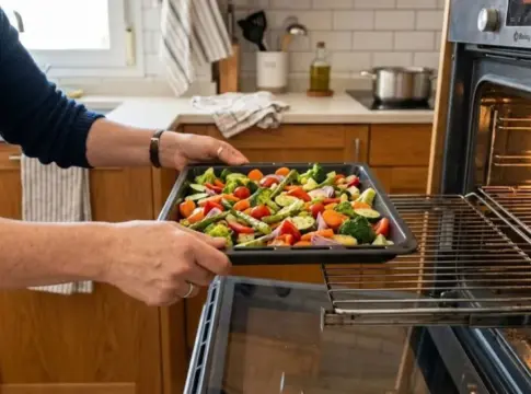 El truco en el horno para que las verduras asadas no pierdan su jugo