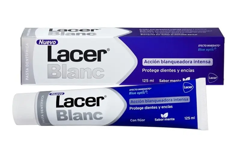 Las 7 mejores pastas de dientes blanqueadoras según la OCU 5 LACERBLANC