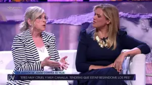 "Sinvergüenza": María Jesús Ruiz y Juani Garzón protagonizaron un tenso reencuentro en '¡De viernes!' tras seis años de distanciamiento