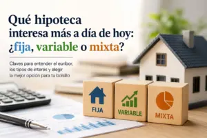 Qué hipoteca interesa más a día de hoy fija, variable o mixta Fuente. IA