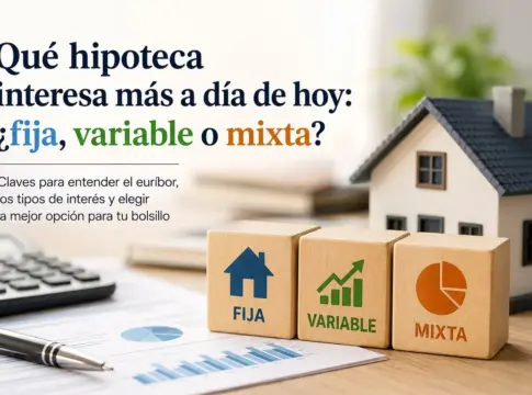 Qué hipoteca interesa más a día de hoy fija, variable o mixta Fuente. IA Qué hipoteca interesa más a día de hoy fija, variable o mixta Fuente. IA