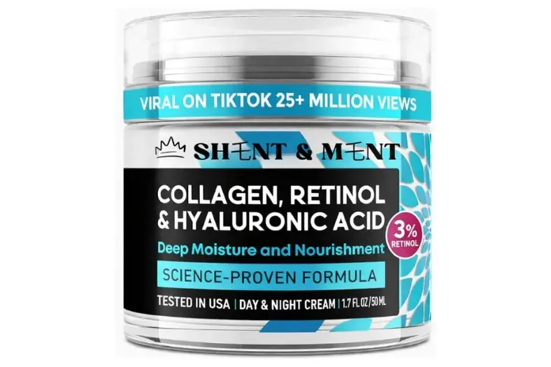 Las 10 mejores cremas antiarrugas para hombre según criterios de la OCU 2 SHENT MENT Crema Facial Retinol 3