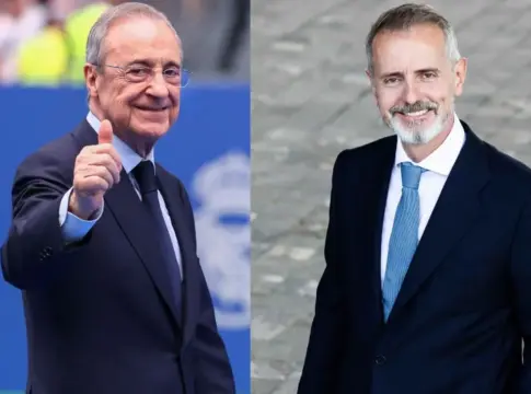 Telefónica, ACS Florentino Pérez y Marc Murtra