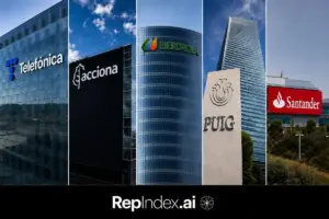 Telefónica, Acciona, Iberdrola, Puig y Santander