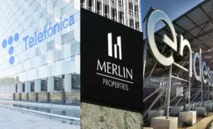 Telefónica, Endesa y Merlin.