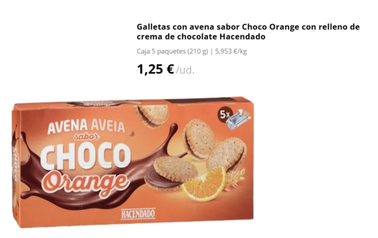 Mercadona sorprende con sus nuevas galletas de avena y chocolate más sanas y más económicas 2 Una combinación que ya funciona en otras galletas
