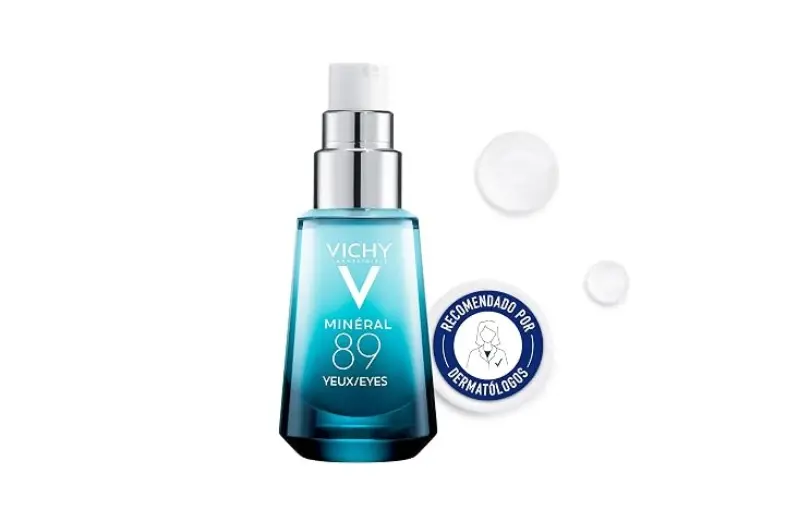 Los 11 mejores contornos de ojos según dermatólogos de 2026 6 Vichy Mineral 89 Contorno de Ojos