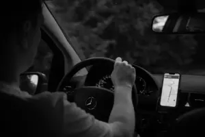 cartel conductor Uber viral