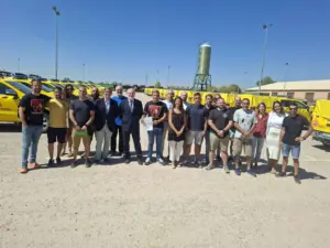 Bomberos forestales celebran fin de la huelga