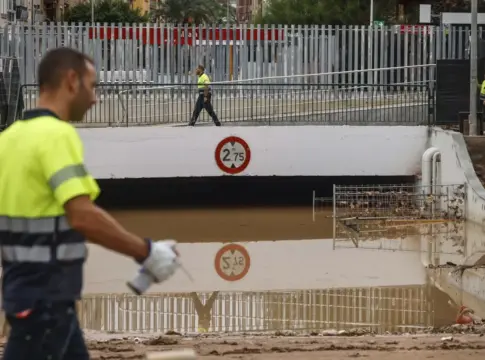 El túnel de Aldaia inundado debido a las fuertes lluvias del 16 de septiembre de 2026, en Valencia El túnel de Aldaia inundado debido a las fuertes lluvias del 16 de septiembre de 2026, en Valencia