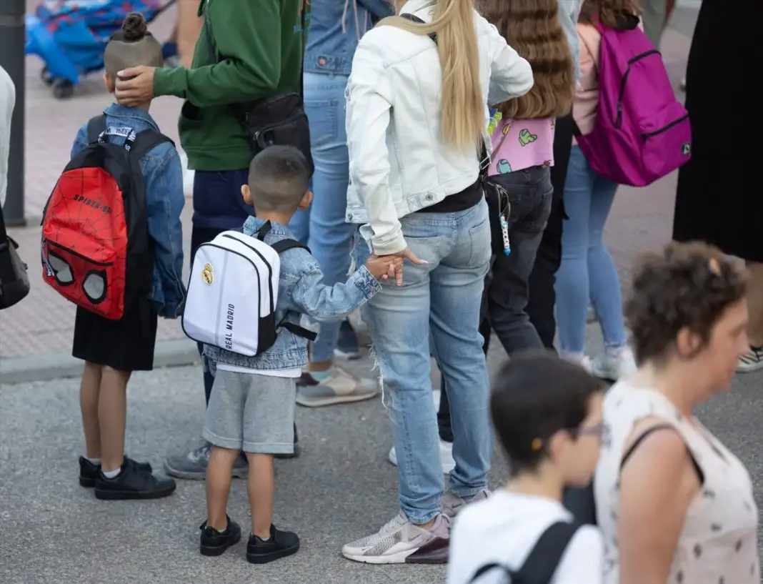 Imagen de la vuelta al cole en 2024 en Madrid Imagen de la vuelta al cole en 2024 en Madrid