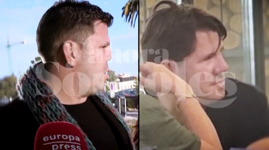 La nariz de Lucas vuelve a quedar en el centro de la polémica tras su segunda operación 1 La nariz de Lucas reaparece en ‘Y ahora Sonsoles’