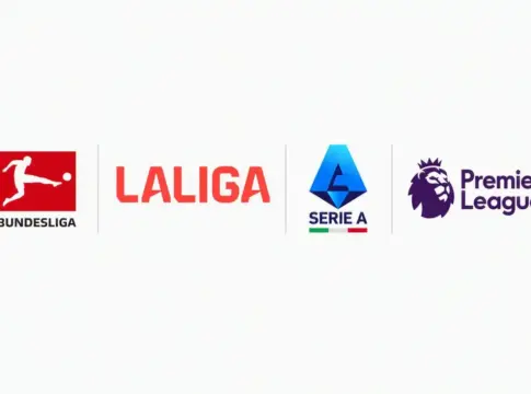 Ligas europeas LaLiga, la Premier, la Bundesliga y el Calcio.