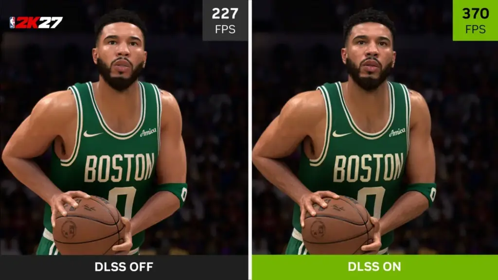 NVIDIA nos mete a todos en su guerra particular con Apple, Google y Microsoft: cambiar para siempre los videojuegos con el DLSS 5 agita Wall Street 1 NBA 2K27 NVIDIA DLSS 5