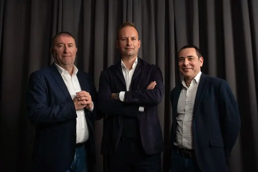 Nodus Los fundadores de Nodus Albert Pijuan, Quirze Salomó y Albert d'Anta.