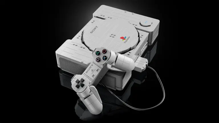 LEGO PlayStation: así es la réplica casi 1:1 de la PS1 original con 1.911 piezas que llega en octubre