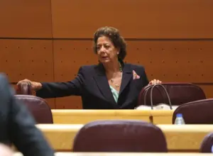 Rita Barberá en un pleno