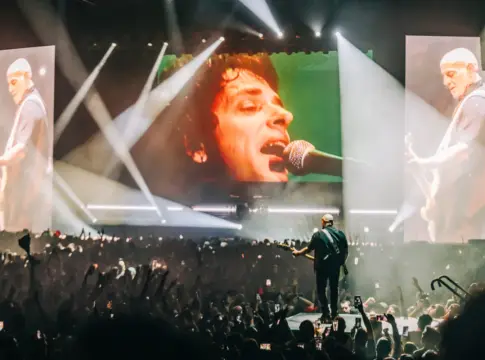 Soda Stereo en la gira Ecos, Movistar Arena de Madrid. Foto: José Luis Hernando Gómez Soda Stereo en la gira Ecos, Movistar Arena de Madrid. Foto: José Luis Hernando Gómez