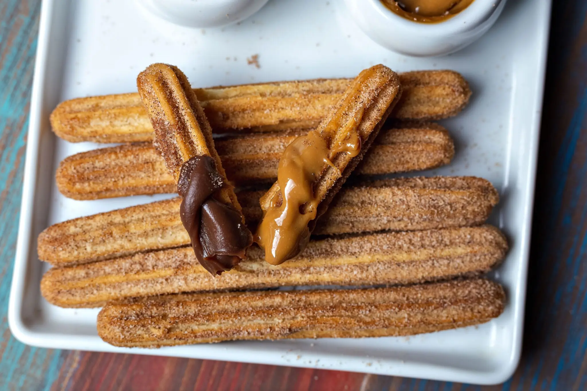 El 'churrocata' de Málaga: el churro relleno como un bocata que arrasa en Teatinos 1 churrocatas