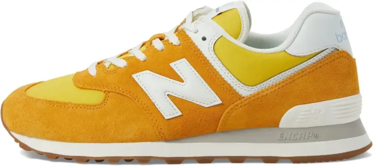 Las New Balance 574 amarillas que arrasan en Madrid este otoño