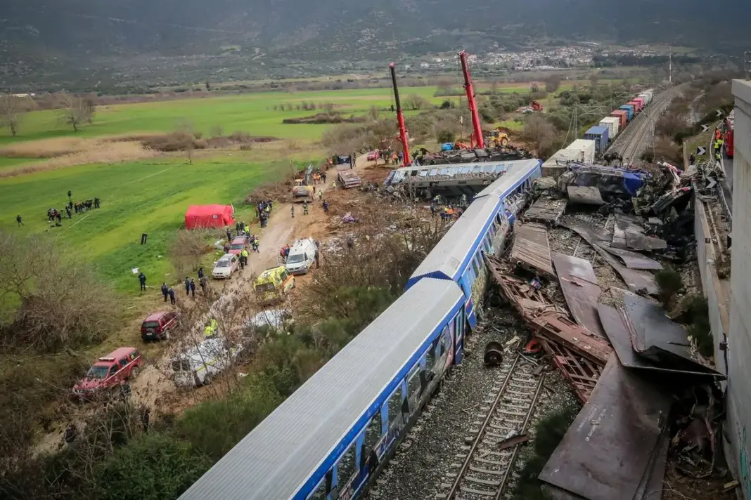 Accidente tren Tempi Grecia Accidente de tren en Tempi (Grecia) en 2023