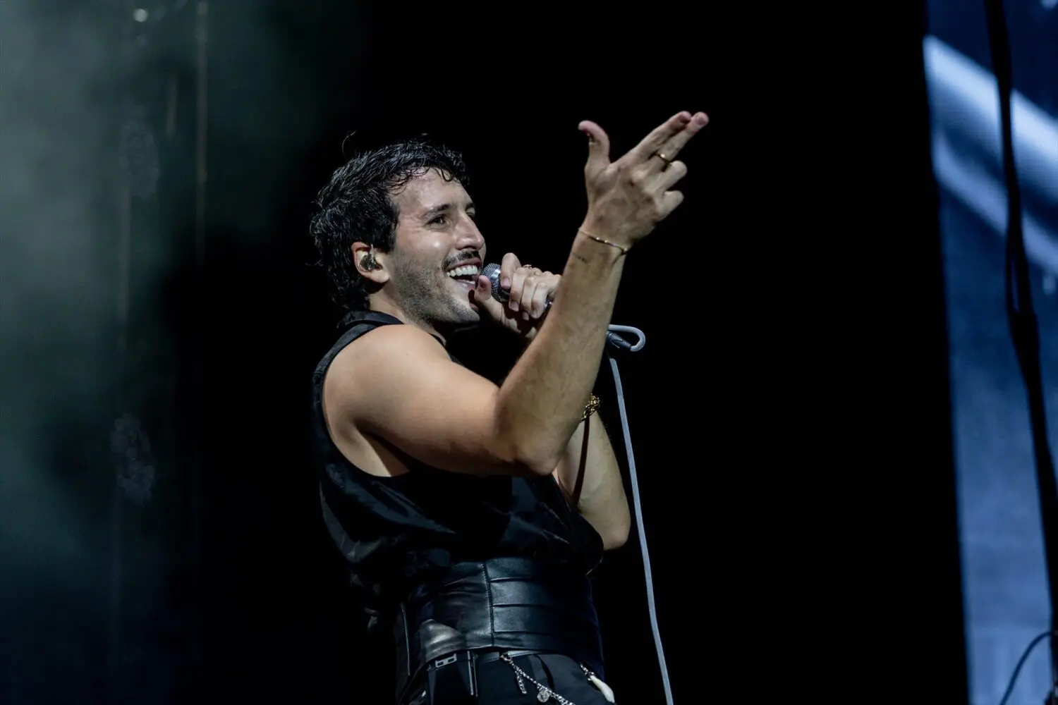 El cantante y compositor colombiano Sebastián Yatra durante su concierto en el Movistar Arena, a 27 de septiembre de 2025, en Madrid El cantante y compositor colombiano Sebastián Yatra durante su concierto en el Movistar Arena, a 27 de septiembre de 2025, en Madrid