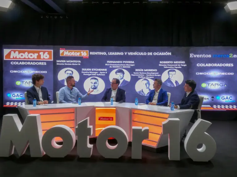 El Foro Motor16 analiza la evolución del sector del renting, las soluciones de recarga y la distribución de vehículos en España