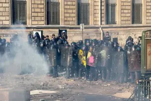 Francia protestas