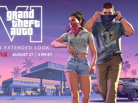 GTA VI Una mirada extendida Netflix Imagen promocional de 'GTA VI: Una mirada extendida' en Netflix