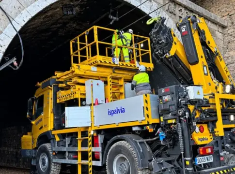 Ispalvia Electrificación de túneles de la Autopista Ferroviaria Algeciras-Zaragoza.