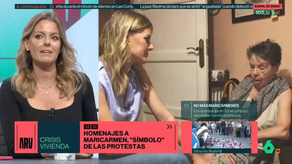 "Su ilusión era morir en esa casa, malditos desahucios": Andrea Ropero se despide de Maricarmen con un crudo mensaje que sacude a España 1 Maricarmen y el mensaje de Andrea Ropero tras conocer su muerte