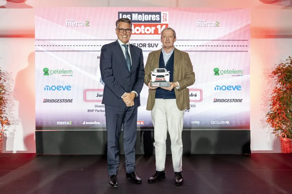 Premios Motor16 2026: una gala, en el 43 aniversario, que celebra la excelencia 1 Motor16 PREMIO VOLVO JOSE MARIA GALOFRE