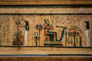 relieve Ajenatón Nefertiti